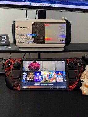 Steam Deck OLED 5Stea12gb (Excellent Condition) 400gb Sandisk Card